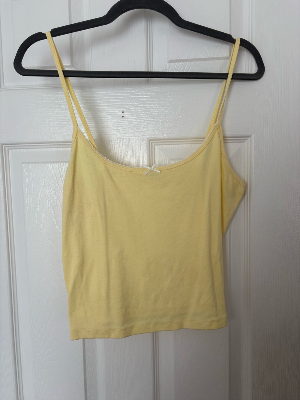 Butter yellow tank top